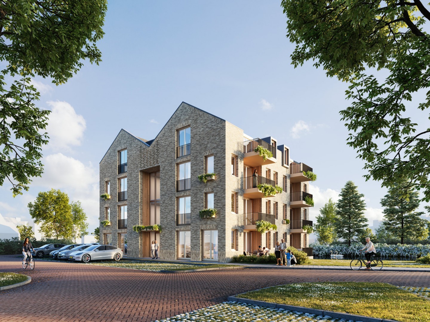 12 appartementen Hoflaan Stolwijk